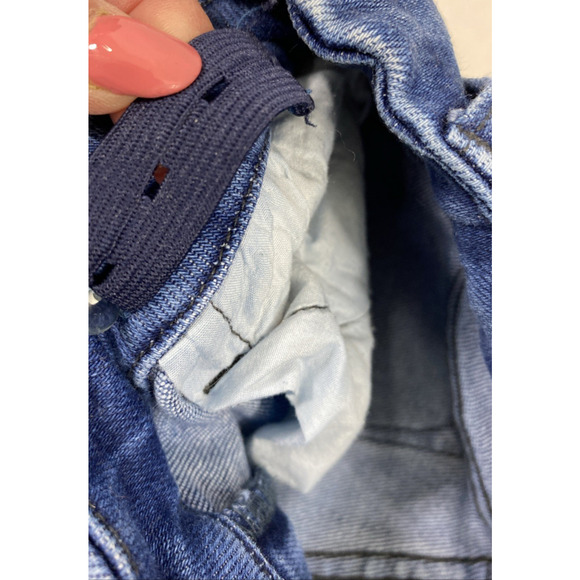 Kancan Jeans Girls Size 14 Mid Rise Ankle Skinny Slim Fit Raw Hem Adjust Waist - Picture 6 of 12